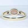 Solid Opal Ring Rear View