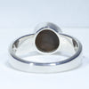 Solid Opal Ring Rear View