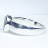 Silver Opal Ring Side View