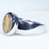 Sterling Silver -  Solid Boulder Opal
