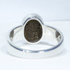 Solid Opal Ring Rear View