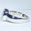 Silver Opal Ring Side View