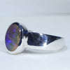 Sterling Silver - Solid Boulder Opal