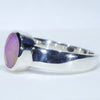 Solid Opal Ring Side View
