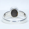 Solid Opal Ring Rear View