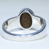 Solid Opal Ring Rear View