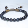 Natural Australian Sandstone Matrix Opal Adjustable Bracelet