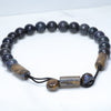 Opal Matrix Bracelet Open