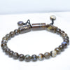 Natural Australian Boulder Opal Adjustable Bracelet