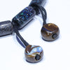 Polished Boulder Opal Beads on Adjustable Draw String