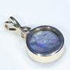 Solid Opal Pendant Rear View