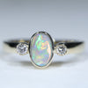 Natural Lightning Ridge Dark Opal