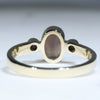 Solid Opal Ring Rear View