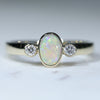 Natural Australian Lightning Ridge Dark Opal