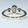 Solid Opal Ring Rear View
