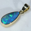 18k Gold - Solid Boulder Opal
