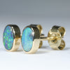 18k Gold - Solid Boulder Opal