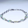 Easy wear Silver Opal Bracelet Design