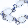 Coober Pedy White Opal Silver Bracelet 16cm - 18.5cm Code  SIV20