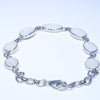 Easy wear Silver Opal Bracelet Design