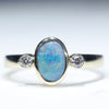 Natural Lightning Ridge Dark Opal