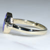 Gold Opal Ring Side View