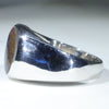 Silver Opal Ring Side View