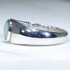 Silver Opal Ring Side View