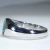 Silver Opal Ring Side View
