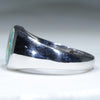 Silver Opal Ring Side View