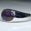 Sterling Silver - Solid Boulder Opal