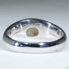 Solid Opal Ring Rear View