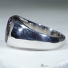 Silver Opal Ring Side View