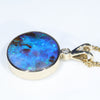 Easy Wear Round Opal Pendant Design