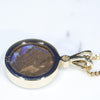 Solid Opal Pendant Rear View