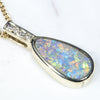 Easy Wear Gold Opal Pendant Design