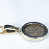 Solid Opal Pendant Rear View