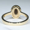 Solid Opal Ring Rear View