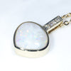 Easy Wear Gold Opal Pendant Design
