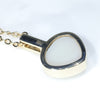 Solid Opal Pendant Rear View