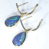 Huggie Clip Shut Opal Earring Design