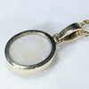 Solid Opal Pendant Rear View