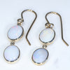 Elegant Easy Wear Drop Opal Earring Design