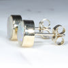 Easy Wear Gold Opal Stud Earring Design