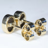 Solid Opal Studs Rear View