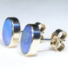 Easy Wear Gold Opal Stud Earring Design