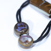 Natural Queensland Boulder Opal Beads on Adjustable Draw String