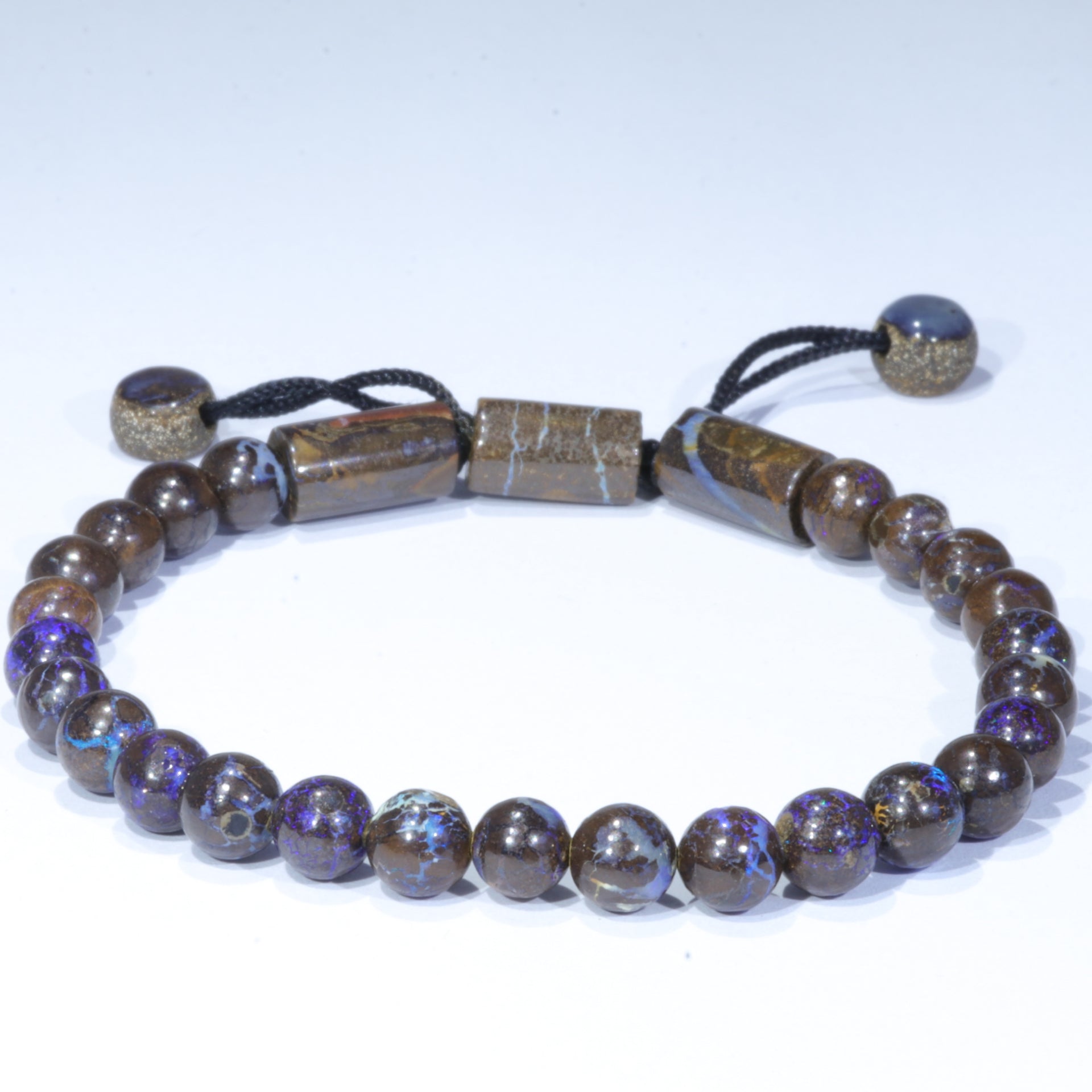 Australian Boulder Opal Matrix Bracelet 16.5cm Code BR795