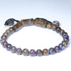 Natural Australian Boulder Opal Matrix Adjustable Bracelet