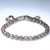 Natural Australian Boulder Opal Matrix Adjustable Bracelet 